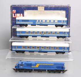 149745 Lima European Ho Gauge Diesel Passenger Train Set Ex/box