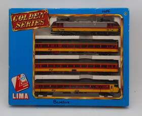 149817 Lima Ho Scale Ns Cargo Electric Locomotive And Passenger Cars Set Of 3 Ex