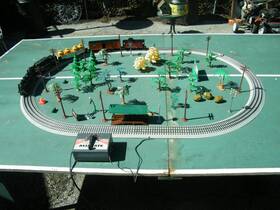 7-11192 Lionel 023922111920 Gauge Santa Fe Steam Freight Train Locomotive Set