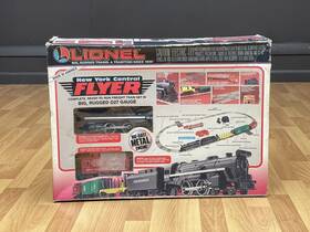 6-11735 Lionel 023922117359 New York Central Flyer O27 Gauge Steam Freight Train Set In Box