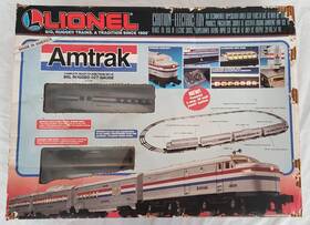 Lionel 023922117489 Amtrak O27 Gauge 4 Pc Passenger Train Set With Controller No Tracks