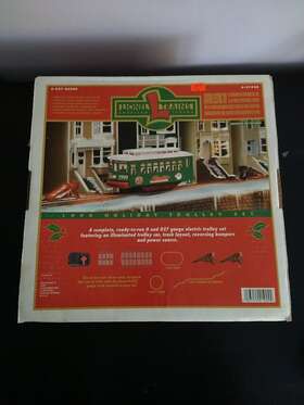 6-21924 Lionel 023922219244 Christmas Holiday Motorized Trolley Set Train O-27 Track Gauge