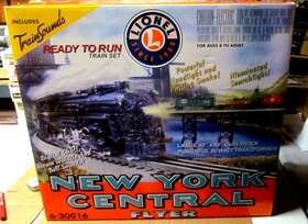 6-30016 Lionel 023922300164 O Scale New York Central Flyer Train Set Inbox 6-30016. Open Box. Euc