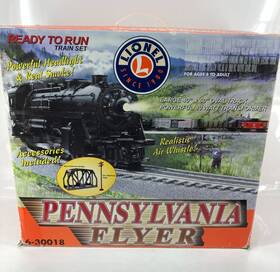 6-30018 Lionel 023922300188 Pennsylvania Flyer - Ready To Run O Gauge Train Set #