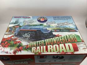 6-31941 Lionel 023922319418 O Guage Winter Wonderland Railroad Train Set With Track &transfromer