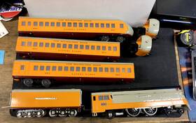 350-e Lionel 023922510006 Clean 1988 Hiawatha Passenger Train Set All Metal No Box. Ry