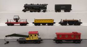 Lionel 1097w Vintage O Prewar 1939 Steam Freight Set Ex