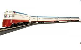 11-6018-1 Lionel Archives Hiawatha O Gauge Steam Train Set With Ps 2.0 Ln