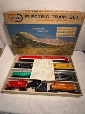 11560 Lionel Postwar Era Texas Special Diesel Freight Set From 1965 With Box