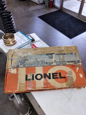 14064 Lionel Early 1960s Train Set # With Ho Scale Northern Pacific Gp-9 Pw 0597