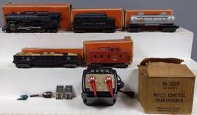 1485ws Lionel Vintage O 2025 Steam Freight Set With 6466w 6462 6465 6257/box