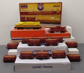Lionel 1922090 Erie Mining Company O Gauge Diesel Train Set With Bluetooth Ex