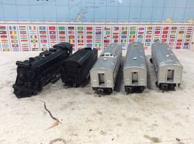 1516ws Lionel 2065/2046w/2432/2434/2436 Steam Engine Set 2065 Loco / 3 Passenger Cars O Gauge 027