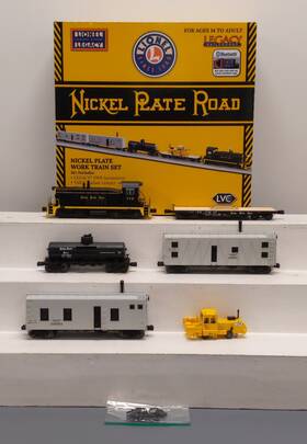 2122180 Lionel O Gauge Nkp Surcharge Bto Road Work Train Set Lcs Ex/box