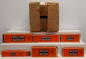 2201ws Lionel Vintage O 665 Steam Freight Set With 6026w Tender Ex/box