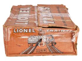 2379p Lionel 2291w Vintage O 2379p/c Ab Super Freight Set - Box Only/box
