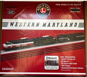 2322020 Lionel Legacy Western Maryland Hagerstown Hotshot Set - Ln/upgraded
