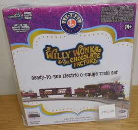 2323070 Lionel Willy Wonka Chocolate Factory Train Set O Gauge Bluetooth 5.0 New