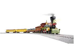 2323130 Lionel Gold Mountain O Gauge Lionchief Steam Locomotive Starter Set Ln