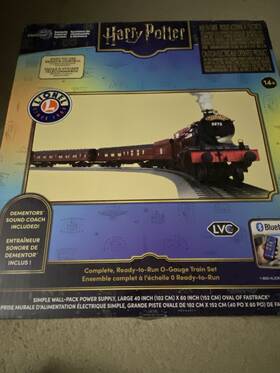 2523140 Lionel Hogwarts Express Lionchief Train Set With Bluetooth 5.0 O Gauge New
