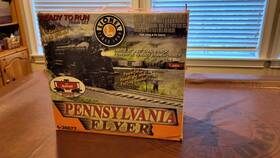6-30077 Lionel 30077 Rare O Gauge Marriott Pennsylvania Flyer Complete In Box Perfect