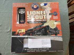 30183 Lionel 2-4-2 Lionchief Remote Control Scout Steam Set 2015