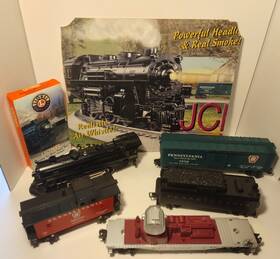 31971 Lionel # 6 - Jcpenny Pennsylvania Flyer O Gauge Train Set And Tracks