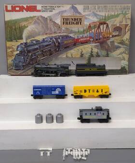 6-1151 Lionel Union Pacific Thunder Freight Train Set Ex/box