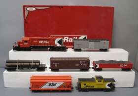 6-11710 Lionel O Gauge Cp Rail Limited Edition Diesel Freight Train Set Ex/box