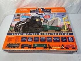 71-1735-204 Lionel 6-11735/71-1735-204 Deluxe New York Central Freight Train Set With Steam Locomotive 6-11735 O-27