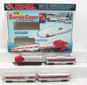 6-11739 Lionel O Gauge Santa Fe Super Chief Diesel Passenger Train Set Ln/box