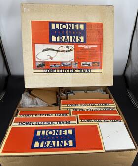 6-11743 Lionel Trains Chesapeake And Ohio Freight Set Old Stock In Box L/n Cond