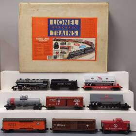 6-11747 Lionel O Gauge Lines Steam Train Set Ex/box