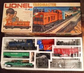 6-1182 Lionel Yardmaster Set W Santa Fe Nw-2 Almost Sealed Unused Early 70s O-27