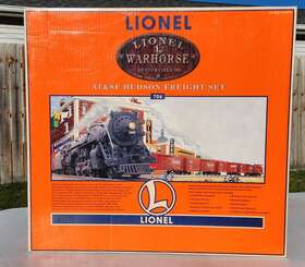 6-11838 Lionel O Gauge At&sf Warhorse Hudson Steam Freight Train Set Nib