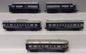 6-1253 Lionel O Gauge Quicksilver Express Starter Train Set