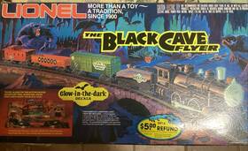 6-1254 Lionel The Black Cave Flyer Train Set