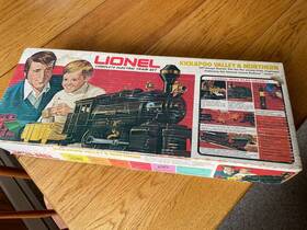 6-1280 Lionel Electric Train Set Kickappo Valley And Northern 1972