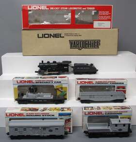 6-1502 Lionel O Gauge Nyc Yard Chief Steam Freight Train Set Ex/box