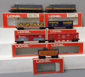 6-1579 Lionel Milwaukee Road Service Station Special Set Ex/box