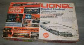 6-1587 Lionel Capital Limited B&o Passenger Train Set 027 Steam Locomotive Cib