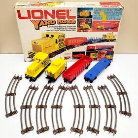 6-1660 Lionel Vintage O27 Gauge Yard Boss Chessie System Dc Electric Train Track Set