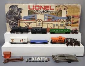 6-1662 Lionel The Black River O-27 Steam Freight Set/box