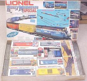 6-1765 Lionel O Gauge Rocky Mountain Special Set Ln/box