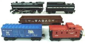 6-18604 Lionel Used Wabash Steam Train Set No Box