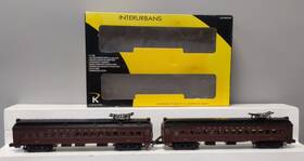 6-21326 Lionel K-line O Gauge Prr Powered And Dummy Electric Passenger Train Set