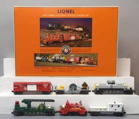 6-21753 Lionel 1998 Exclusive Service Station O Gauge Train Set Ex/box