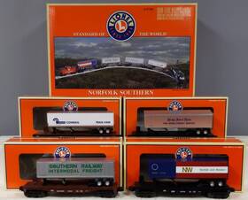 6-21789 Lionel Norfolk Southern Service Gp-9 O Gauge Diesel Train Set Ln/box