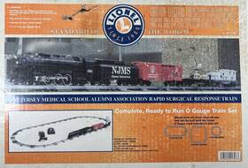 6-21796 Lionel O Gauge New Jersey Med School Steam Freight Train Set /500 Rare