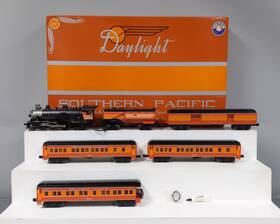 6-21797 Lionel O Gauge Southern Pacific Daylight Steam Passenger Train Set Ln